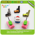 Excavator รถบรรทุกรถปริศนารูป Crazy Erasers